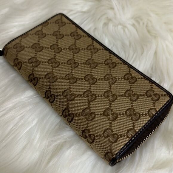 💯Authentic Gucci Zipped Long Wallet with Cherryline 🍀 - Picture 11 of 15